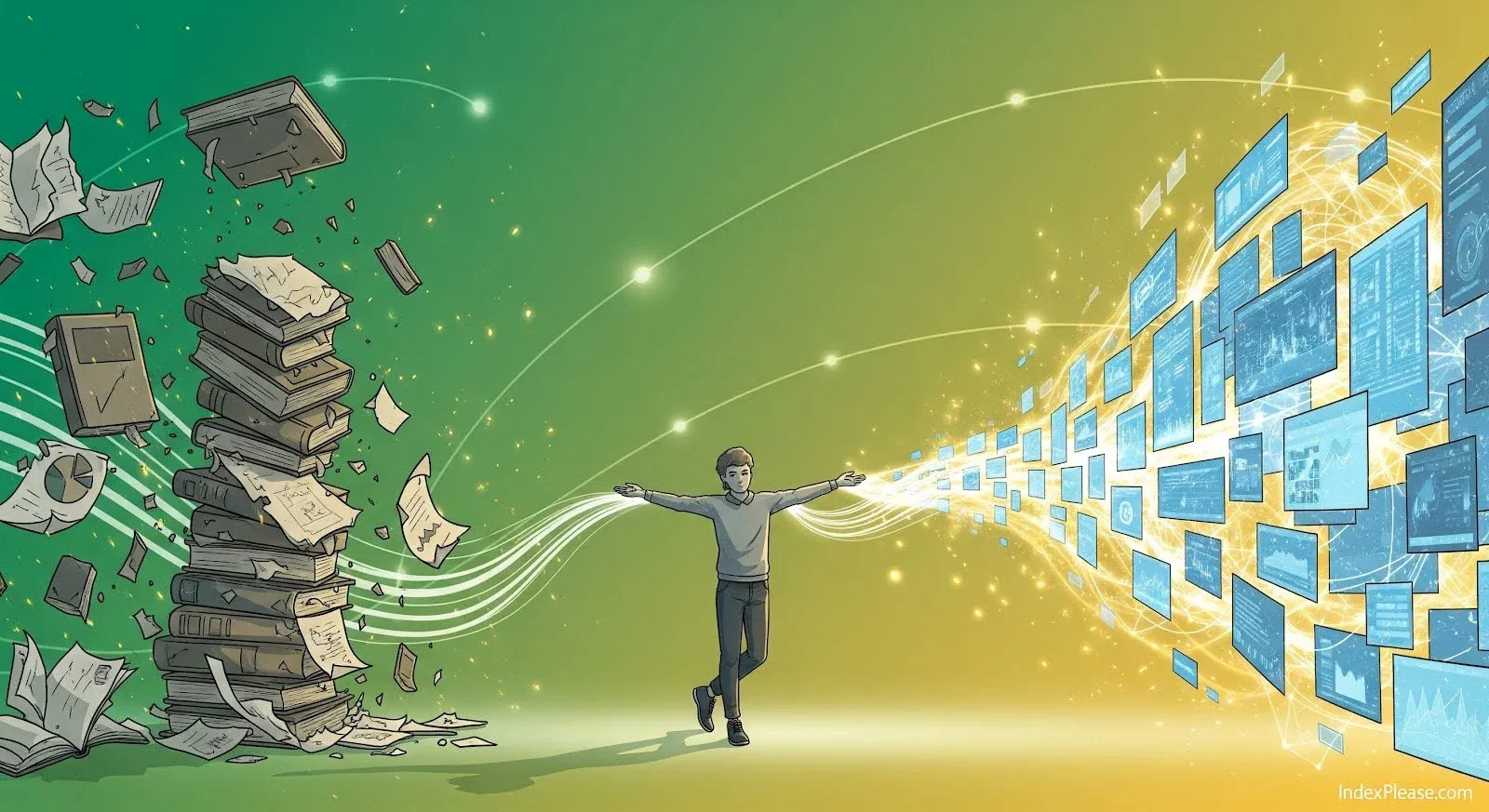 Setting up a robots.txt file for effective indexing” showing web structure and crawl control.