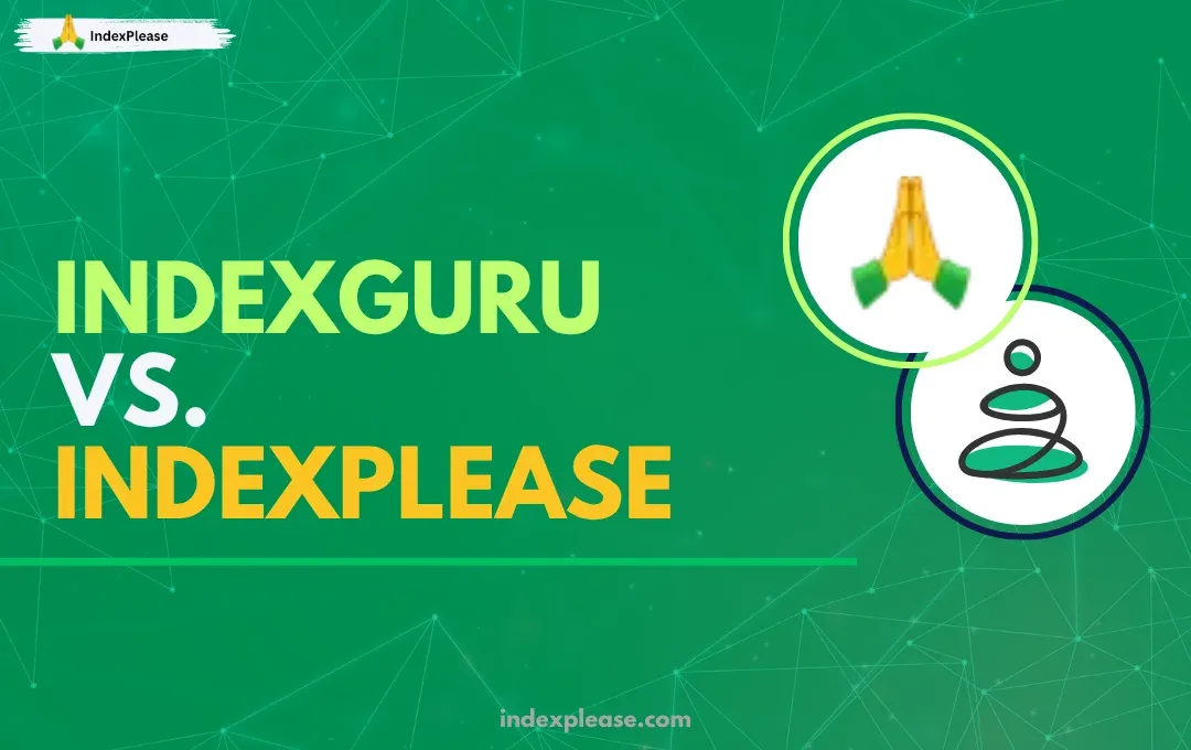 IndexGuru vs. IndexPlease, IndexPLease logo and IndexGuru Logo