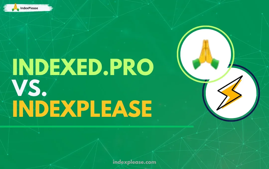 Indexed.pro vs. IndexPlease, IndexPLease logo and Indexed.pro Logo