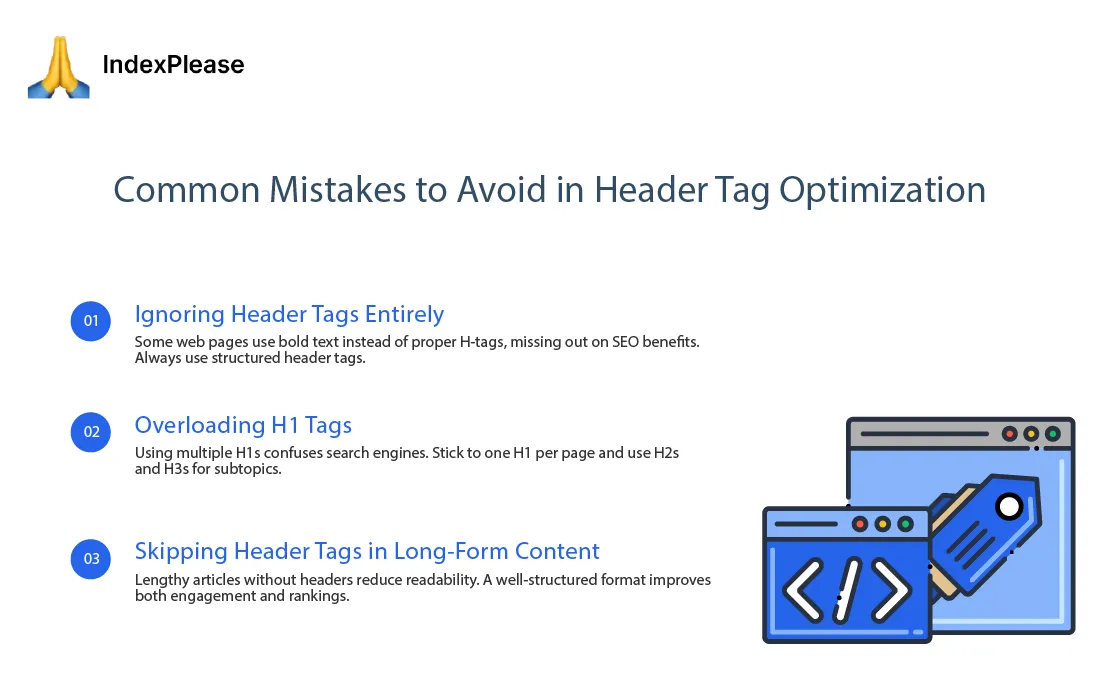 Common Mistakes to Avoid in Header Tag Optimization